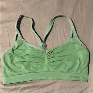 Mint Green Patagonia Sports Bra